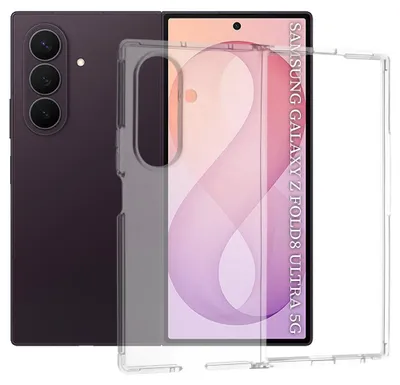 Produktbild von Techsuit - Schutzhülle aus transparentem Silikon für Samsung Galaxy Z Fold8 Ultra / Z Fold7 - transparent