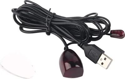Immagine prodotto di Ricevitore IR, cavo USB del ricevitore con volume ridotto per la TV domestica