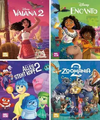 Obrázek produktu pro Disney miniknihy k filmu 1-4