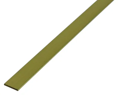Immagine prodotto di Alberts 470937 Barra piatta, ottone, 1000 x 20 x 2 mm