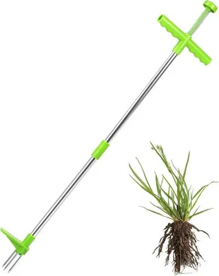 Productafbeelding van Efficiëntere onkruidmaaier, 100 cm, met 3 messen en voetpedaal