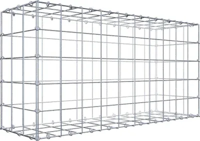Produktbild von Gabione 100 cm x 50 cm x 30 cm (L x H x T), Maschenweite 10 cm x 10 cm, C-Ring