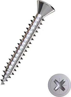 Produktbild von Connex Blechschrauben 3,5 x 19 mm PH 2 - 22 Stück Edelstahl