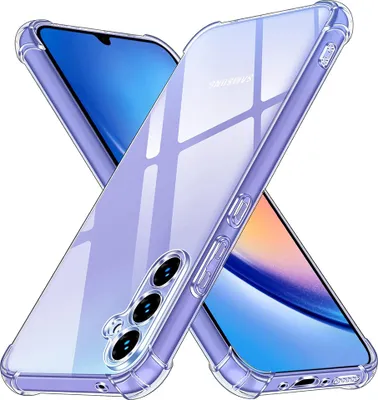 Obrázek produktu pro Techsuit Nárazuvzdorný zadní kryt pro Samsung Galaxy A34 - Transparentní