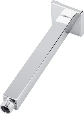 Produktbild von Wanddouchearm für Badezimmerdecke - Quadratisch Edelstahl - 20 cm