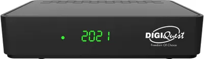 Produktbild von DIGIQUEST Digitaler terrestrischer DVB-T2 G9 Decoder | Mediaplayer Doppelfernbed