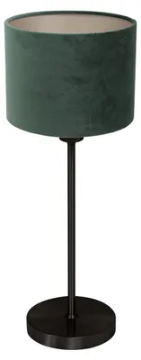 Immagine prodotto di Lampada da tavolo - verde nero - NOOR - metallo tessile - lampada da comodino - E27 - 4427ZW - Mexlite