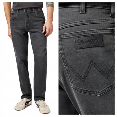 Produktbild von Wrangler | Texas Slim Herrenjeans Blau W32 L34