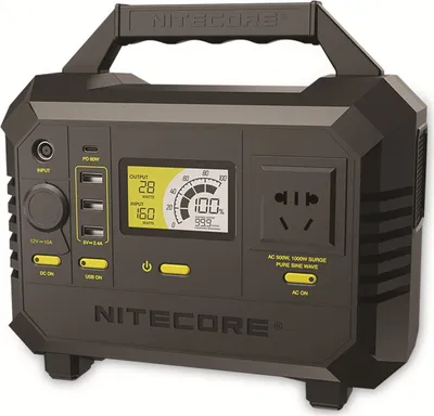 Immagine prodotto di Nitecore Powerstation NES500 - 144000mAh, USB-A, USB-C, uscite a 230V e 12V