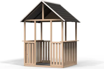 Produktbild von EXIT Panorama 100 Holz Spielhaus, Spielhaus für Draußen,Holz, Kinder