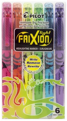Produktbild von Pilot Textmarker FriXion light 4136S6 3,8mm sortiert 6 St./Pack.
