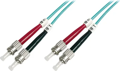 Immagine prodotto di DIGITUS LWL Patchkabel ST -> ST 2,00m multimodale duplex OM3