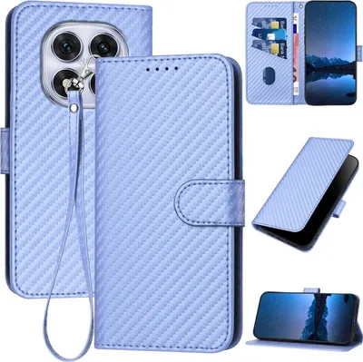 Obrázek produktu pro Pro Xiaomi Redmi Note 14 Pro 5G Pouzdro z umělé kůže s uchem, světle modré