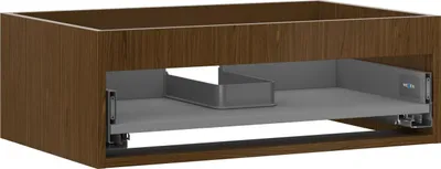 Zdjęcie produktu dla Mexen Box-A szafka podumywalkowa 70 cm, 1 szuflada, orzech - 91AX0-0700-235-1-86
