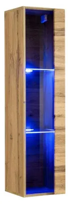 Image de Vitrine suspendue RIONATA 7 – chêne wotan