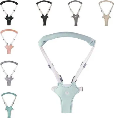 Image de Ceintures de sécurité pour enfants, vert clair, réglables