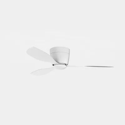 Produktbild von Forlight - Deckenventilator Bora, Ø1238mm, Leiser DC-Motor, 46W, Integrierte LED, CCT Einstellbar, 6000K, 6 Geschwindigkeiten, Fernbedienung Inklusive, 20-32m², Weiß