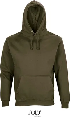 Produktbild von SOLs 03815 | Uni Condor Hooded Sweatshirt - Kapuzenpullover - Farbe: Army - Größe: XL