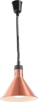 Immagine prodotto di Lampada riscaldante a infrarossi KBS, in rame anodizzato, con sorgente luminosa, 275x275x250 mm, 230V