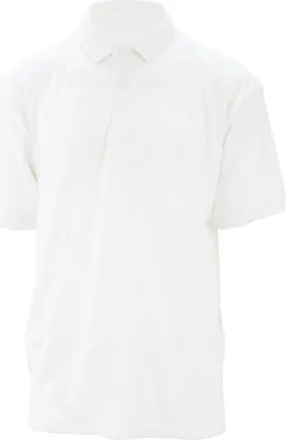 Produktbild von Herren Poloshirt kurzärmlig Weiß Größe L