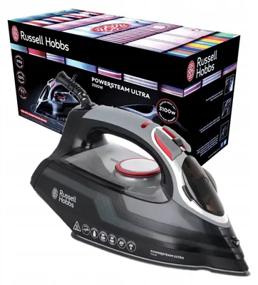 Produktbild von Russell Hobbs PowerSteam Ultra 3100 W Dampfbügeleisen mit Keramiksohle, 210 g
