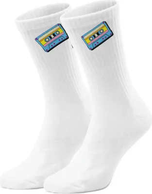 Produktbild von epicsocks 80sFlash Kassette Socken in 37-41 im Paar