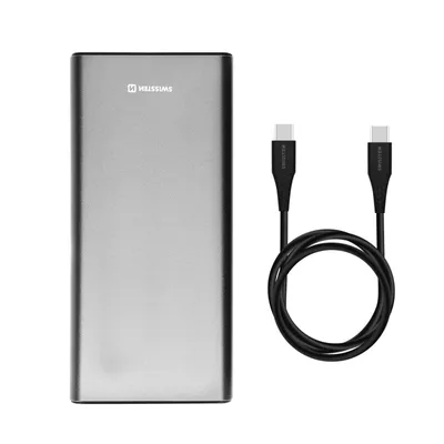 Produktbild von Swissten 22013916, 20000 mAh, Grau