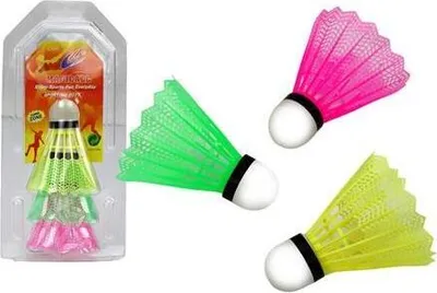 Image de Volants de badminton, lot de 3 (jouets, sport et loisirs)