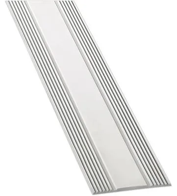 Produktbild von Gutta Alu Randprofil mit Weichgummileiste für 16 mm Doppelstegplatten L = 2500 mm