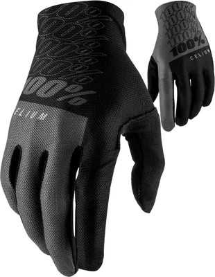 Produktbild von 100% Unisex Handschuhe Celium , Schwarz Grau, S