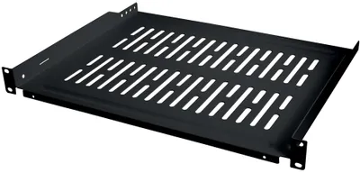 Produktbild von LogiLink 19" Fachboden 1 HE Festeinbau (T)300 mm schwarz