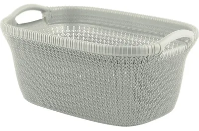Image de Curver Panier à linge Knit 40L Oasis White