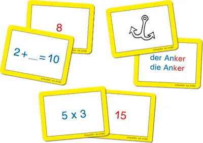 Produktbild von TimeTEX Set Karten-Spiel für Papp-Computer, 3-tlg.