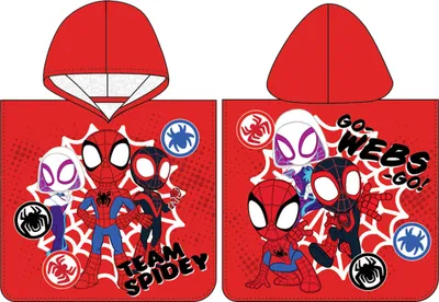 Obrázok produktu pre Spidey Team of Little Heroes detské pončo