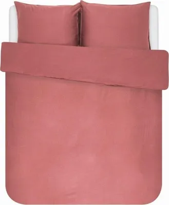 Produktbild von Essenza Satin Bettwäsche-Garnitur Minte Farbe Dusty rose Größe 140x200+70x90
