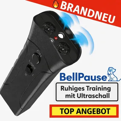 Zdjęcie produktu dla BarkPause™ Uspokajające urządzenie antyszczekowe do szkolenia psów trening ultradźwiękowy