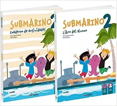 Image de Podręcznik i ćwiczenia do nauki języka hiszpańskiego Submarino 2