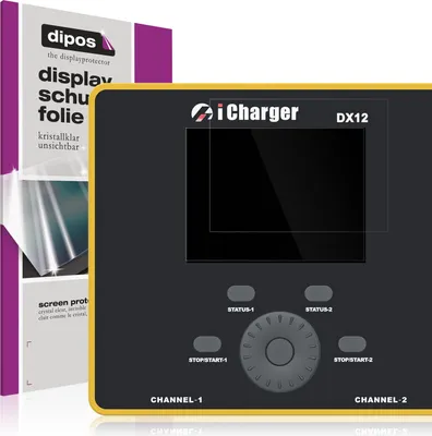 Image de 2x Film de protection d'écran pour Junsi iCharger DX12 protecteur clair dipos