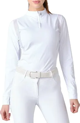 Produktbild von Ps Of Sweden Madison Competition Top Damen Langarm-t-shirt Weiß M Damen Weiß M