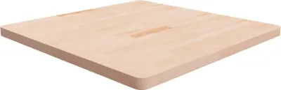 Zdjęcie produktu dla Maison Exclusive - Blat stołu kwadratowy, 90x90x4 cm, drewno dębowe, surowe, nieimpregnowane