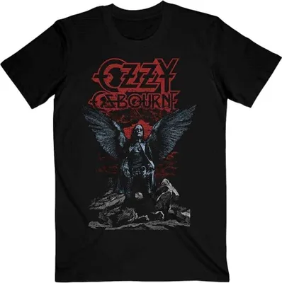 Produktbild von Ozzy Osbourne Angel Wings Black S T-Shirt