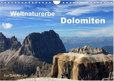 Produktbild von Weltnaturerbe DOLOMITEN (Wandkalender 2025 DIN A4 quer), CALVENDO Monatskalender