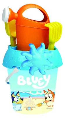 Zdjęcie produktu dla Zestaw 6-częściowy wiaderek do piasku  Bluey, wiaderko ok. 18 cm Inne