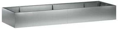 Productafbeelding van vidaXL Steunmuur, 8 stuks, 300 x 100 x 30 cm, verzinkt staal, zilver