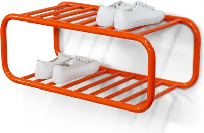 Produktbild von Spinder Retro Schuhregal Stahl 70er Jahre Stil viele Farben