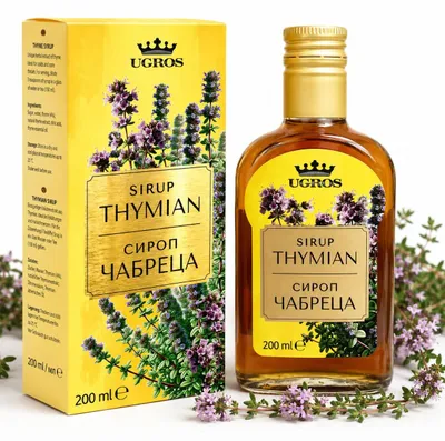 Produktbild von UGROS Thymian Sirup – 200 ml