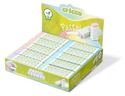 Image de Gomme pastel (20st) CRICCO