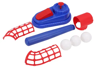 Produktbild von Baseball-Abschussmaschine, fußaktiviertes Sporttraining, Schlagübungen für Outdoor-Aktivitäten
