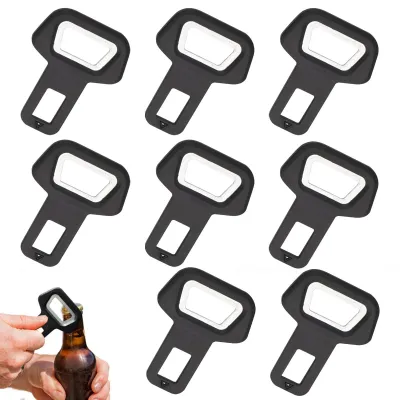 Produktbild von Kompakter Flaschenöffner Schlüsselanhänger 10er Set, robustes Metall, Mini Bieröffner für Schlüsselbund Reisen & Camping