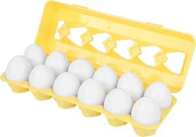 Zdjęcie produktu dla Zabawka dopasowująca jajka, zabawka Kinder Eggs, zabawka symulująca jajka, zabawka edukacyjna z jajkami, zabawka edukacyjna